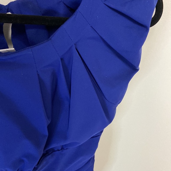 Bright royal blue Diane von Furstenberg dress size 6 - Picture 9 of 9